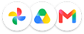 Google Fotos, Drive e Gmail